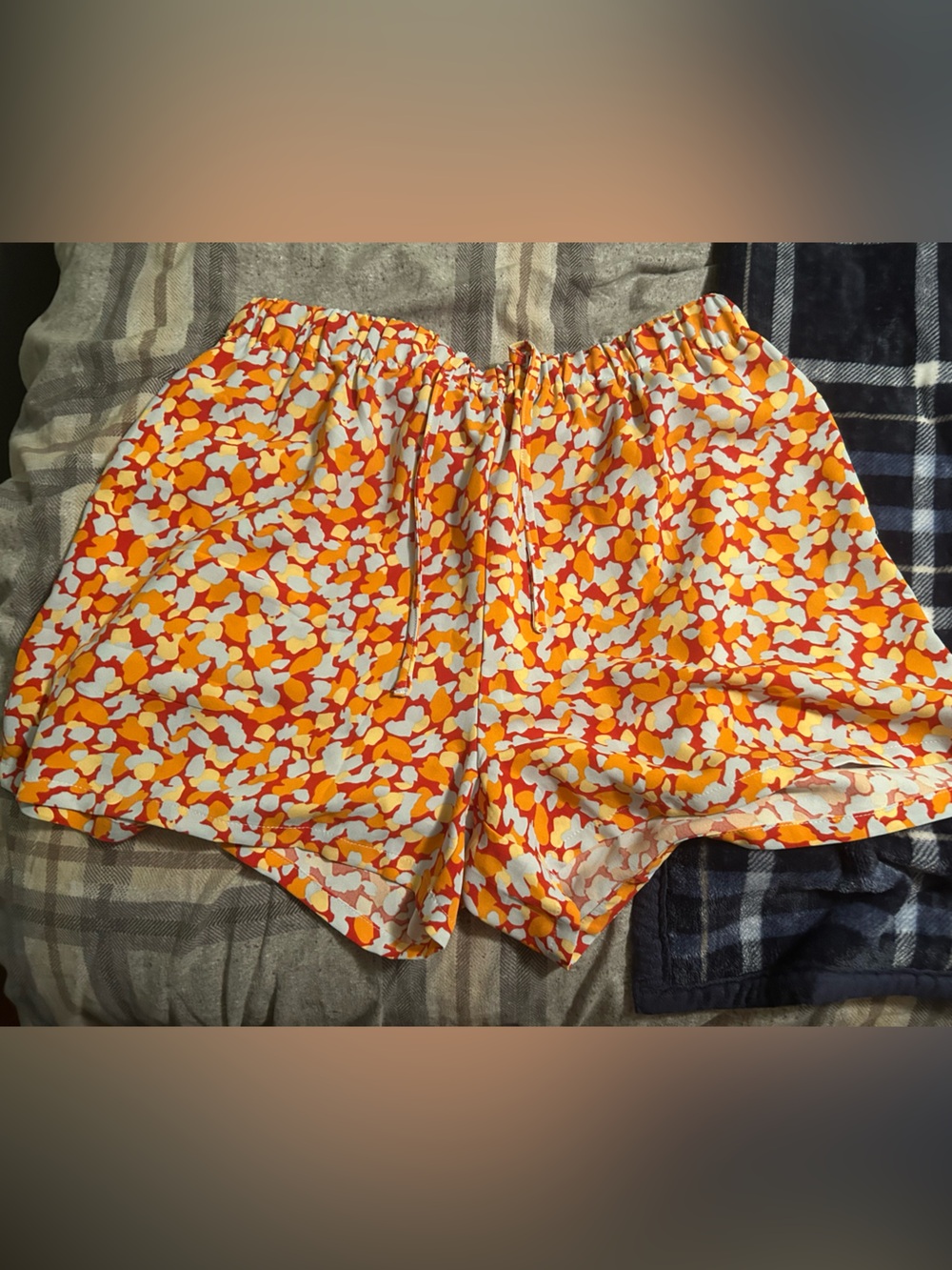 Women’s Print Elastic Waist Shorts